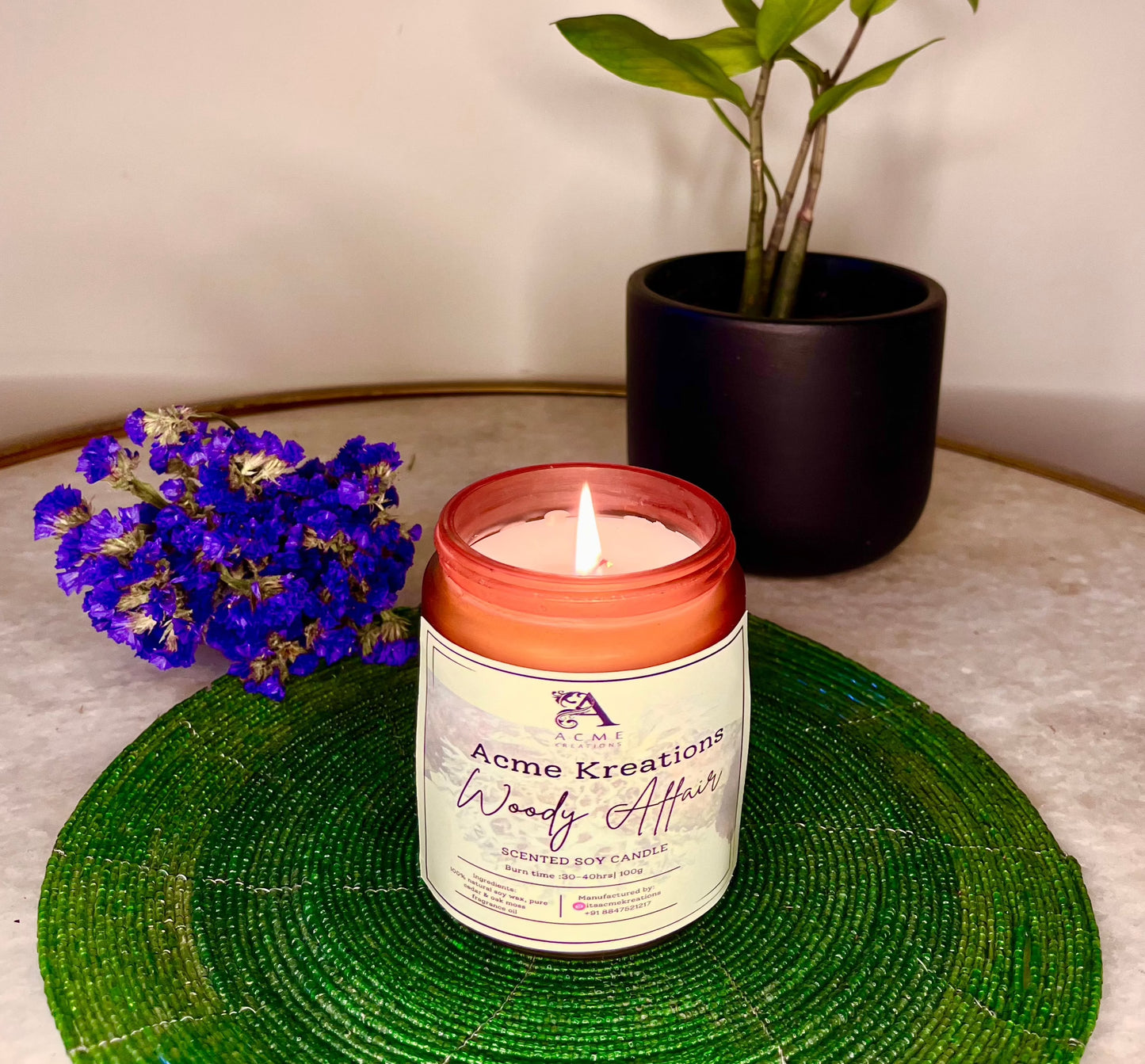 Woody Affair - scented candle - 250g
